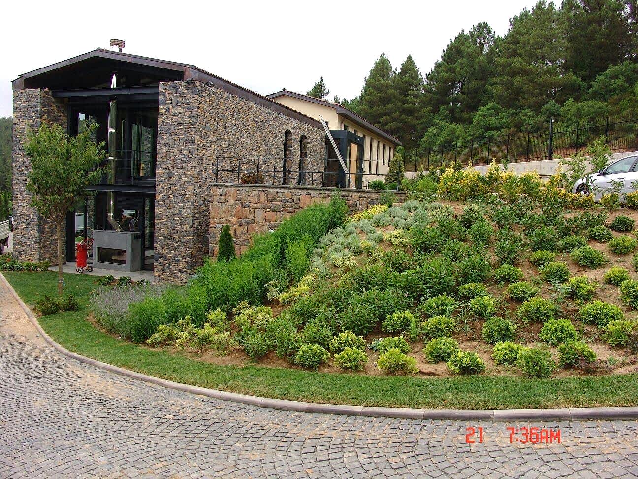 MAYA EVLERİ SERT ZEMİN PEYZAJ UYGULAMA